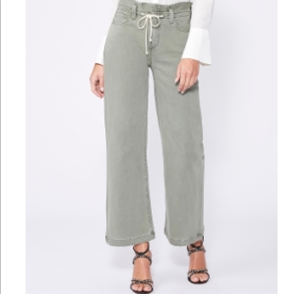NWT Paige Carly Waistband Tie in Vintage Smokey Green